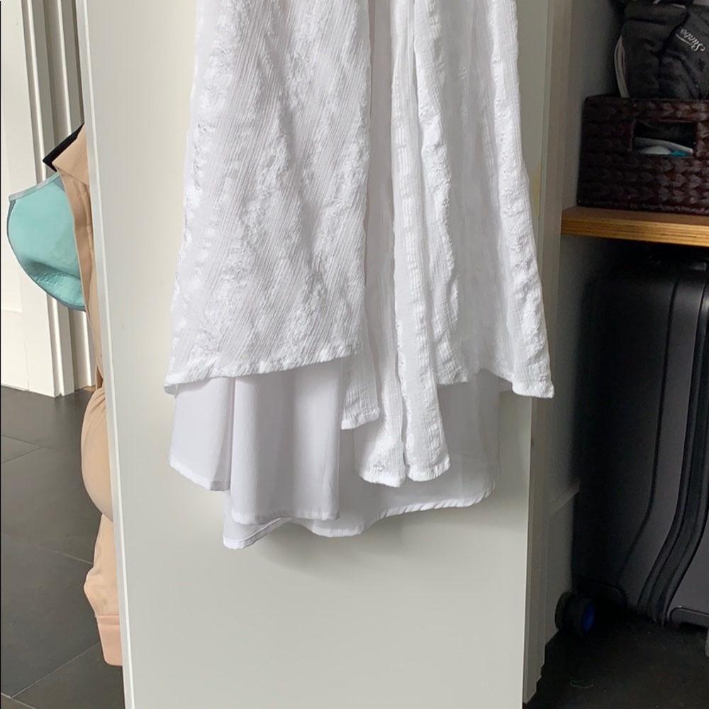 Asos White Maternity Dress